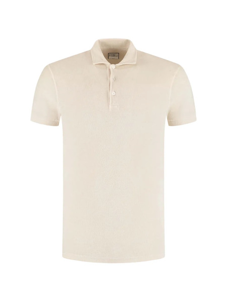  Fedeli Buttoned Polo Shirt - Neutrals 