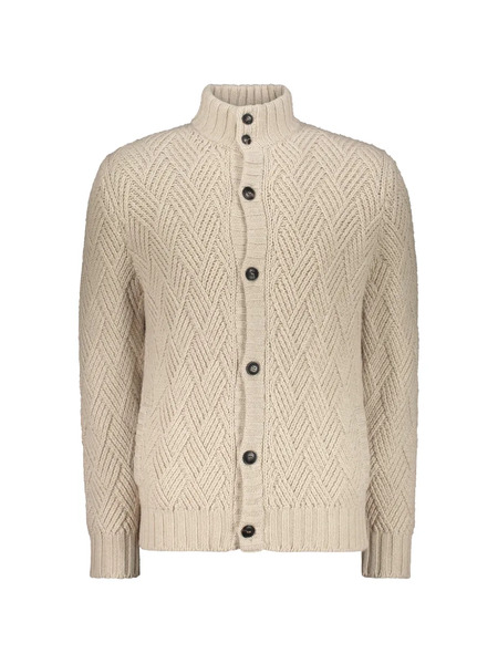  Fedeli Cable-knit Button Cardigan - Neutrals 