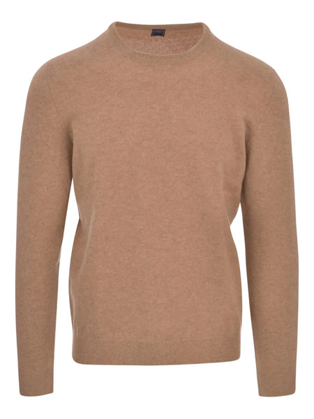  Fedeli Cashmere Crew-neck Sweater - Brown 