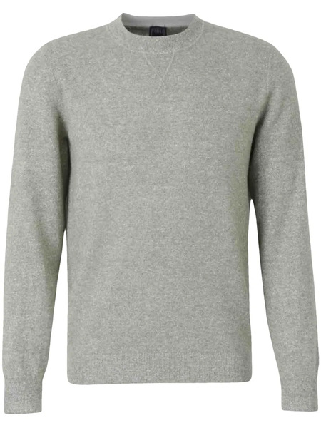  Fedeli Contrast-trim Jumper - Grey 