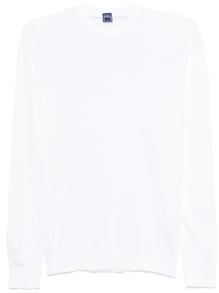  Fedeli Cotton Sweatshirt - White 