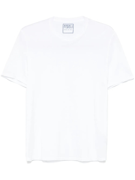  Fedeli Cotton T-shirt - White 