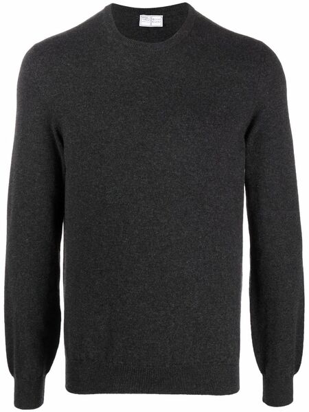  Fedeli Crew-neck Cashmere Jumper - Grey 