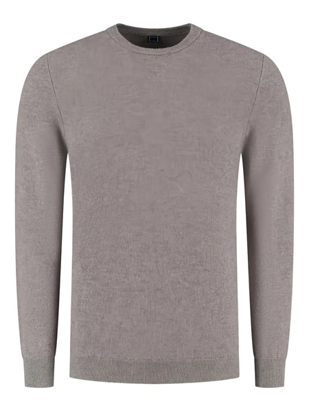  Fedeli Crew-neck Sweater - Brown 