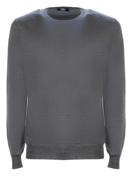  Fedeli Crew-neck Sweater - Grey 
