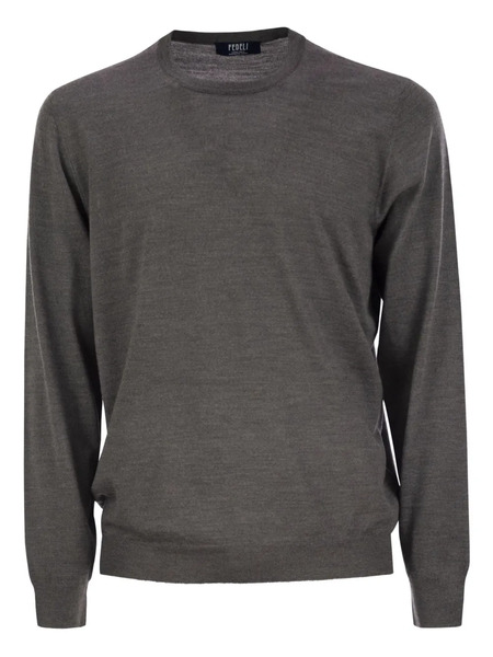  Fedeli Crew-neck Sweater - Grey 