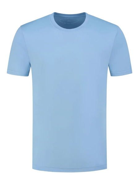  Fedeli Crew-neck T-shirt - Blue 
