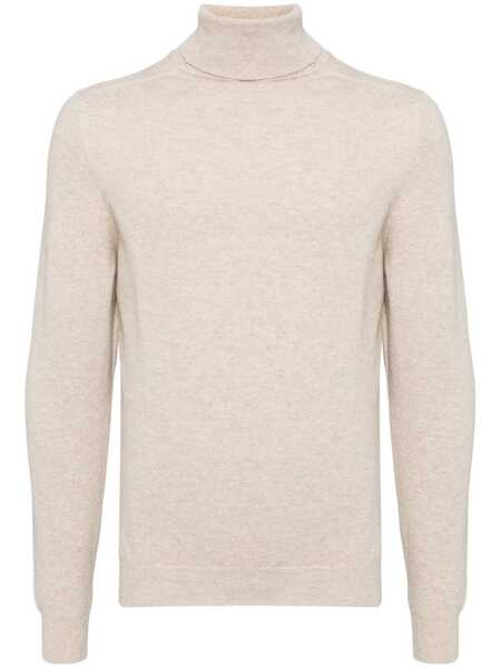  Fedeli Derby Jumper - Brown 