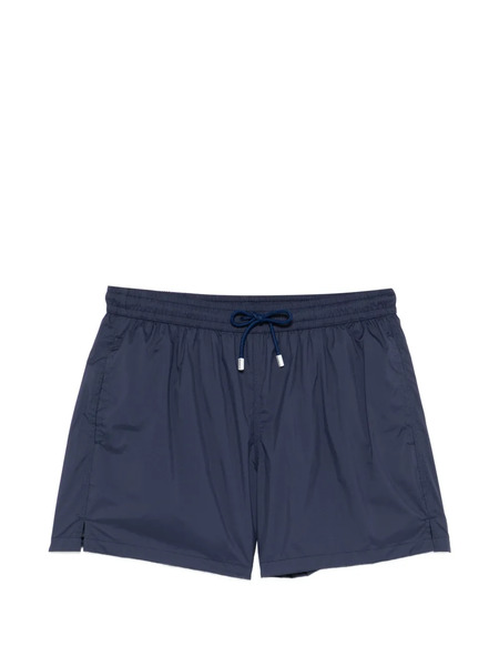  Fedeli Drawstring Elasticated Swim Shorts - Blue 