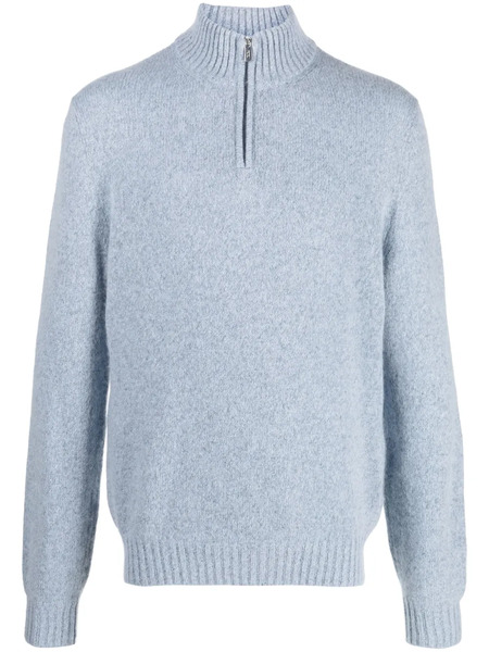  Fedeli Favonio Fine-knit Jumper - Blue 