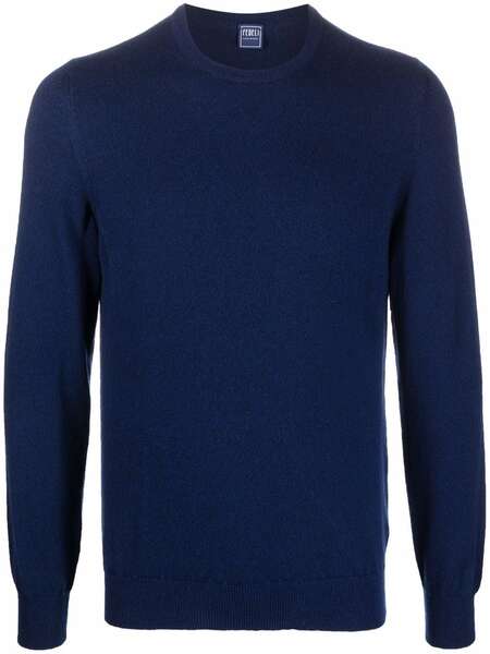  Fedeli Fine Cashmere Jumper - Blue 