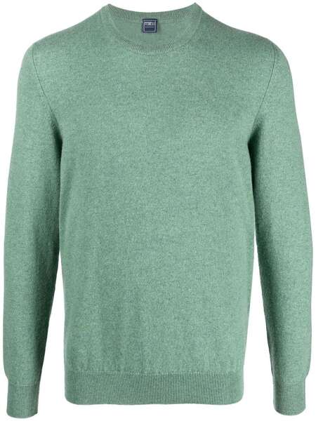  Fedeli Fine Knit Cashmere Jumper - Green 
