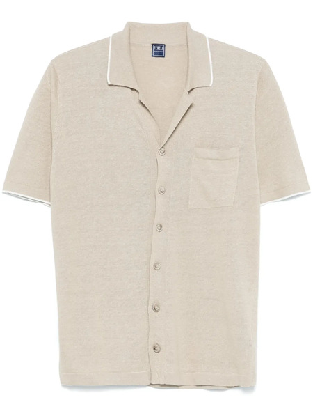  Fedeli Fine-knit Shirt - Neutrals 