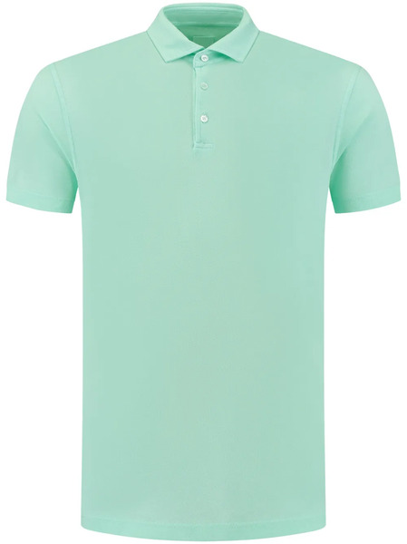  Fedeli Knitted Polo Shirt - Green 