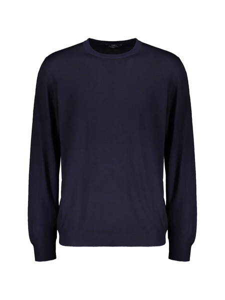  Fedeli Long Sleeve Sweater - Blue 