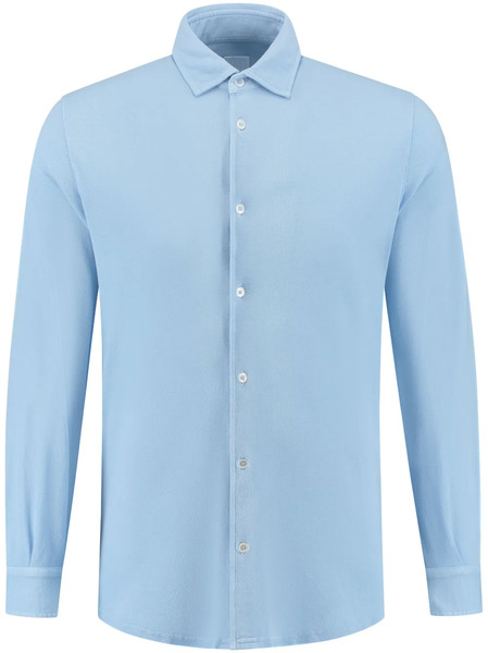  Fedeli Long-sleeved Shirt - Blue 