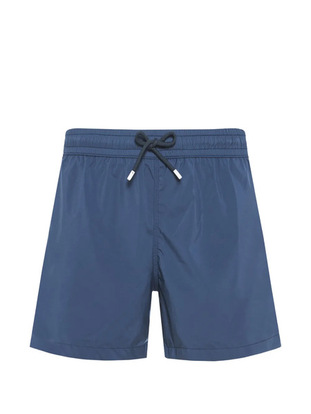  Fedeli Madeira Drawstring Swim Shorts - Blue 