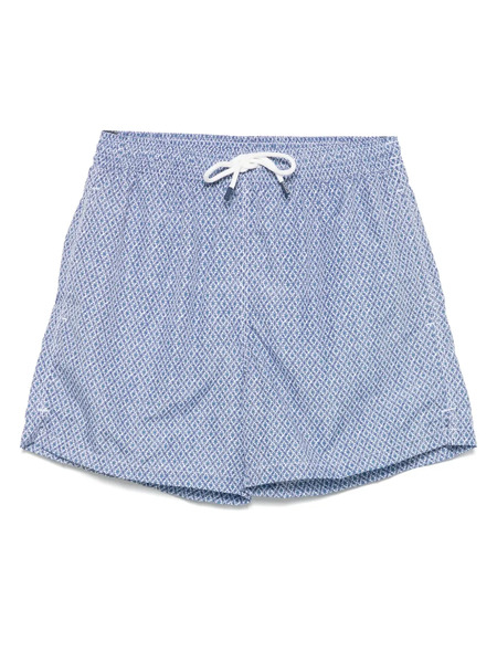  Fedeli Madeira Swim Shorts - Blue 