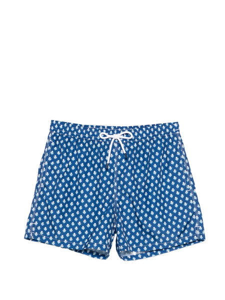 Fedeli Madeira Swim Shorts - Blue 