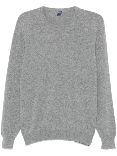  Fedeli Mélange-effect Sweater - Grey 