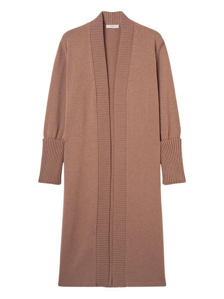  Fedeli Ribbed-cuff Cashmere Cardigan - Brown 