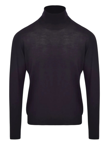  Fedeli Roll-neck Sweater - Blue 