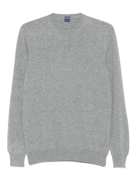  Fedeli Round-neck Cashmere Sweater - Grey 