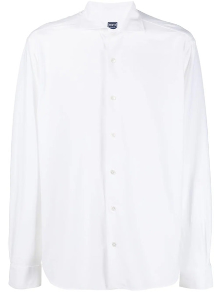  Fedeli Sean Cotton-blend Shirt - White 