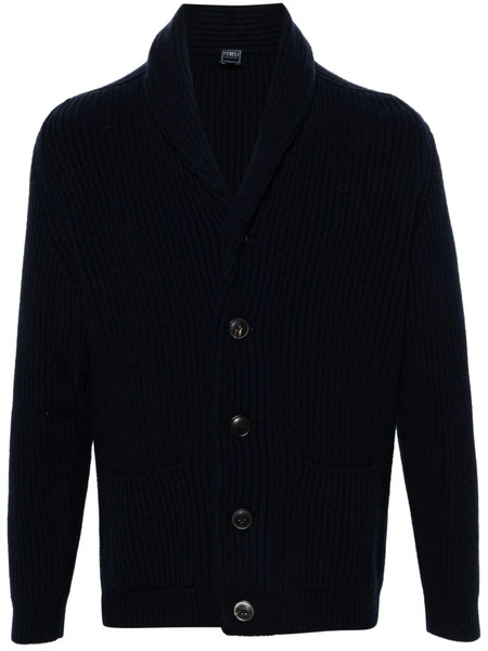  Fedeli Terminillo Cardigan - Blue 