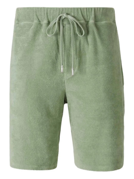  Fedeli Terry Knit Bermuda Shorts - Green 