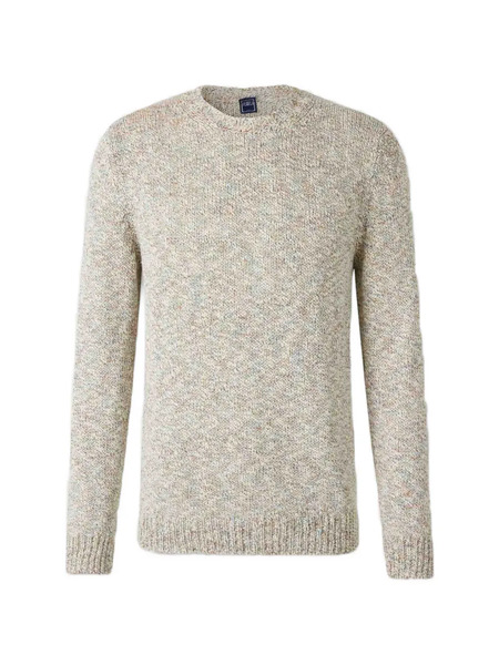  Fedeli Textured Knitted Sweater - Neutrals 