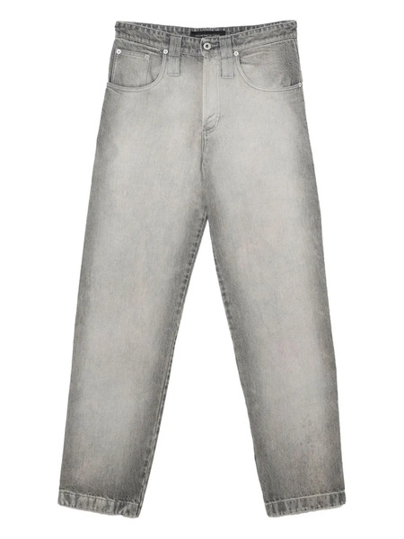  Federico Cina Five-pockets Buttoned Jeans - Grey 