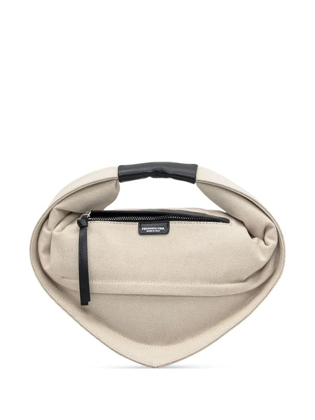  Federico Cina Folded Handle Tote Bag - Neutrals 