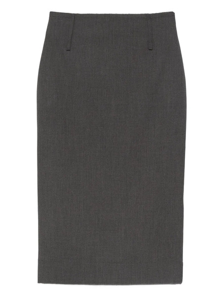  Federico Cina Straight Skirt - Grey 