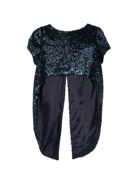 Fely Campo Sequin Blouse - Blue 
