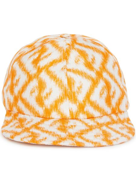  Fendi All-over Ff Print Cap - White 