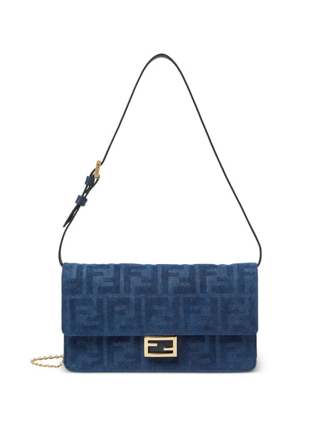  Fendi Baguette Wallet-on-chain - Blue 