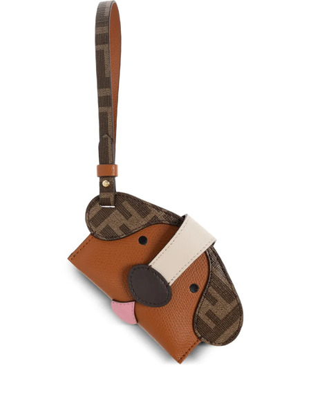 Fendi Best Friends Forever Card Holder - Brown 