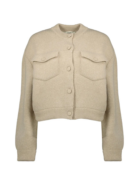  Fendi Buttoned-flap Pocket Fitted Jacket - Neutrals 