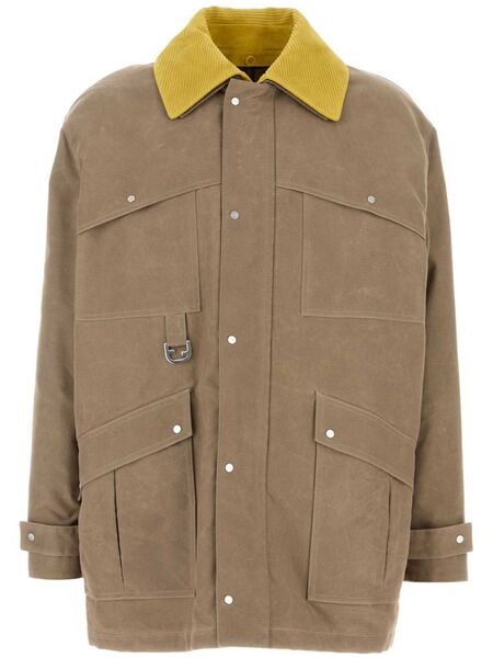  Fendi D-ring Detailing Jacket - Neutrals 