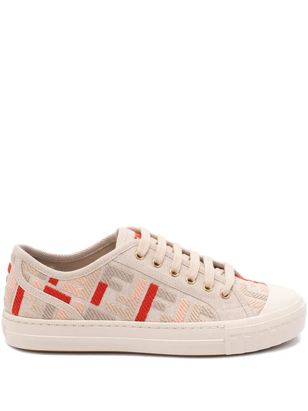  Fendi Domino Sneakers - Neutrals 