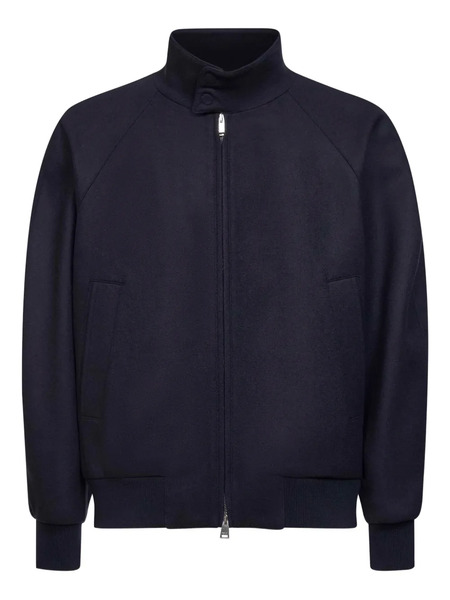  Fendi Embossed Patch Zip Jacket - Blue 