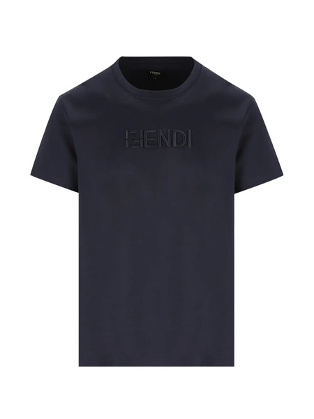  Fendi Embossed T-shirt - Blue 