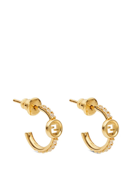  Fendi Everround Earrings - Gold 