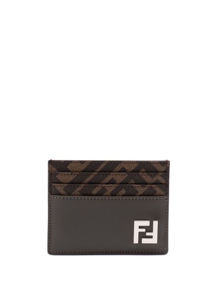  Fendi Ff Cardholder - Green 