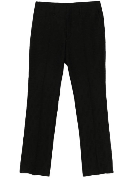  Fendi Ff-pattern Trousers - Black 