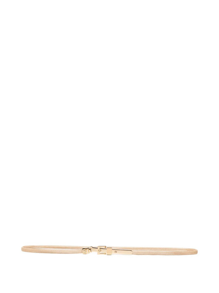  Fendi Ff-plaque Chain Belt - Gold 