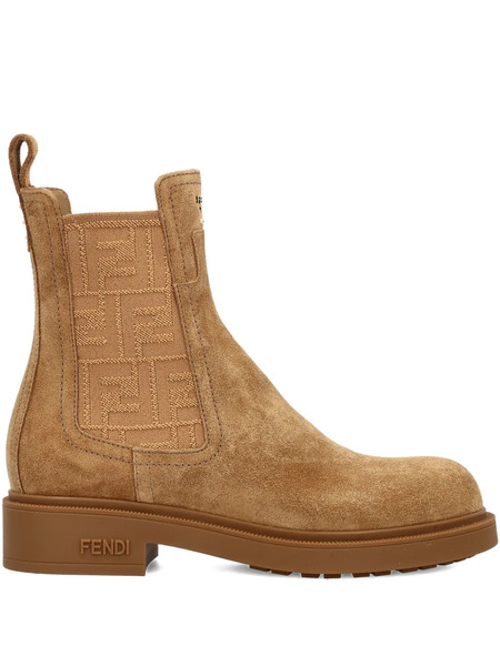  Fendi Filo Boots - Brown 