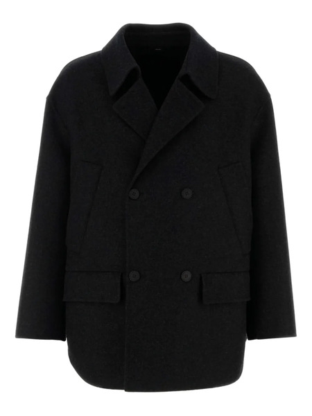  Fendi Flannel Coat - Grey 