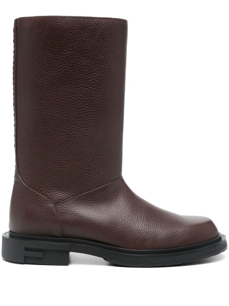  Fendi Fendi Frame Boots - Brown 